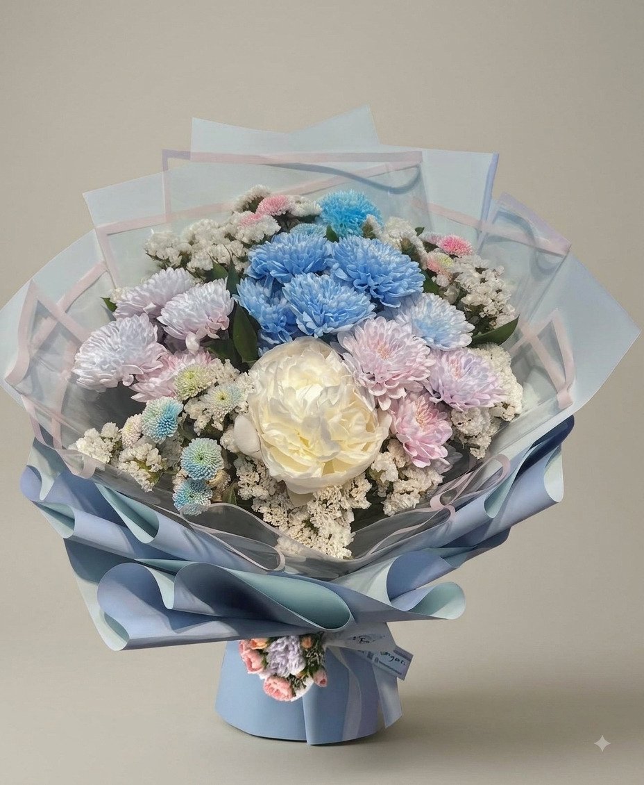 Pastel Renk Buket